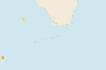 Satellite floating-algae map near Florida Keys, Aug 2021 (opens full map image in a new tab)