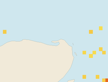 Satellite floating-algae map near Isla Holbox, Sep 2021 (opens full map image in a new tab)