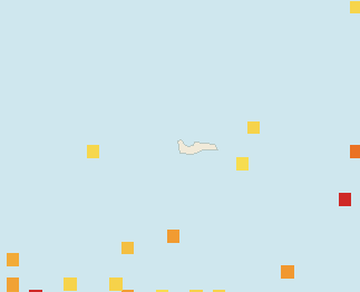 Satellite floating-algae map near Grand Cayman (Seven Mile Beach), Oct 2021 (opens full map image in a new tab)