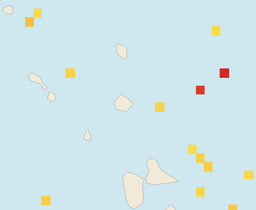 Satellite floating-algae map near Antigua East Coast, Nov 2021 (opens full map image in a new tab)