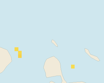 Satellite floating-algae map near Aruba Palm and Eagle Beach, Nov 2021 (opens full map image in a new tab)