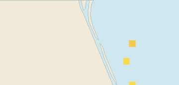 Satellite floating-algae map near Cocoa Beach, Nov 2021 (opens full map image in a new tab)
