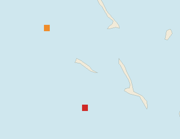 Satellite floating-algae map near Great Exuma, Nov 2021 (opens full map image in a new tab)