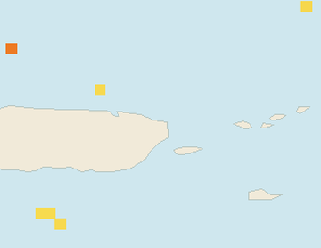 Satellite floating-algae map near Luquillo, Nov 2021 (opens full map image in a new tab)