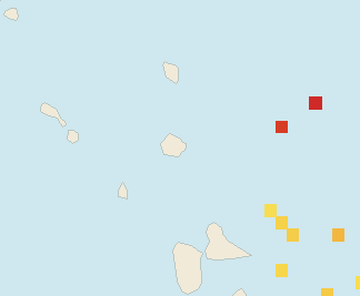 Satellite floating-algae map near Antigua East Coast, Dec 2021 (opens full map image in a new tab)