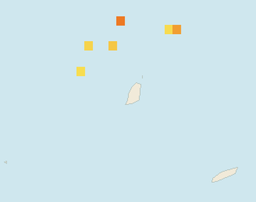 Satellite floating-algae map near Grand Anse, Dec 2021 (opens full map image in a new tab)