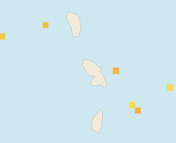 Satellite floating-algae map near Martinique West Coast, Dec 2021 (opens full map image in a new tab)