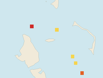 Satellite floating-algae map near Nassau and Cable Beach, Dec 2021 (opens full map image in a new tab)