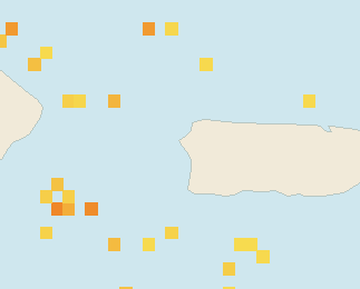 Satellite floating-algae map near Rincon, Dec 2021 (opens full map image in a new tab)