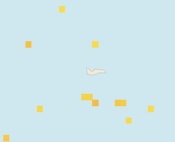 Satellite floating-algae map near Grand Cayman (Seven Mile Beach), Jan 2022 (opens full map image in a new tab)