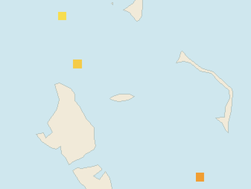 Satellite floating-algae map near Nassau and Cable Beach, Jan 2022 (opens full map image in a new tab)