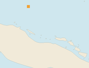 Satellite floating-algae map near Cayo Santa Maria, Feb 2022 (opens full map image in a new tab)