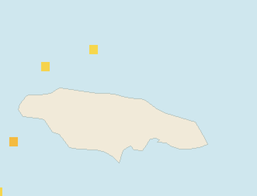 Satellite floating-algae map near Ocho Rios, Feb 2022 (opens full map image in a new tab)