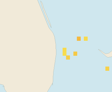 Satellite floating-algae map near Palm Beach, Feb 2022 (opens full map image in a new tab)