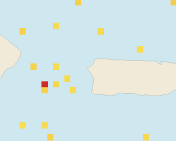 Satellite floating-algae map near Rincon, Feb 2022 (opens full map image in a new tab)