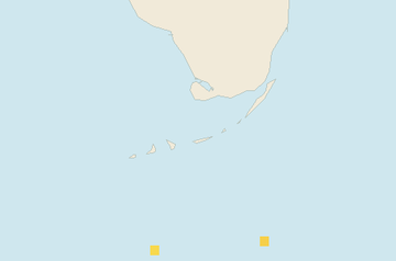 Satellite floating-algae map near Florida Keys, Mar 2022 (opens full map image in a new tab)