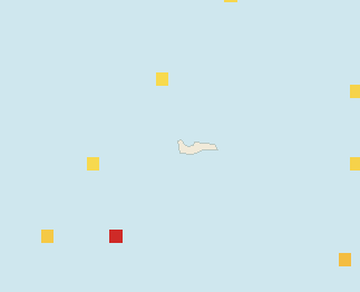 Satellite floating-algae map near Grand Cayman (Seven Mile Beach), Mar 2022 (opens full map image in a new tab)