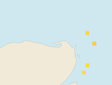 Satellite floating-algae map near Isla Holbox, Mar 2022 (opens full map image in a new tab)