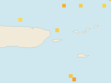 Satellite floating-algae map near Vieques, Mar 2022 (opens full map image in a new tab)