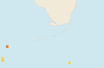 Satellite floating-algae map near Florida Keys, Apr 2022 (opens full map image in a new tab)