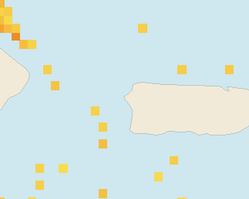 Satellite floating-algae map near Rincon, Apr 2022 (opens full map image in a new tab)