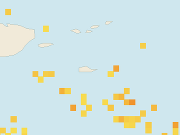 Satellite floating-algae map near St. Croix, Apr 2022 (opens full map image in a new tab)