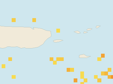 Satellite floating-algae map near Vieques, Apr 2022 (opens full map image in a new tab)