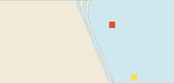 Satellite floating-algae map near Cocoa Beach, Jul 2022 (opens full map image in a new tab)