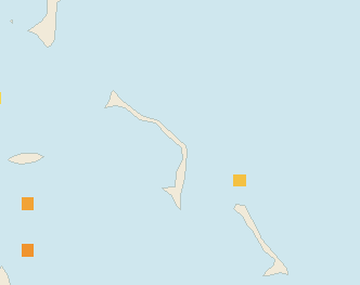 Satellite floating-algae map near Eleuthera, Aug 2022 (opens full map image in a new tab)