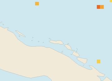 Satellite floating-algae map near Cayo Coco, Sep 2022 (opens full map image in a new tab)