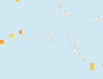 Satellite floating-algae map near Great Exuma, Sep 2022 (opens full map image in a new tab)