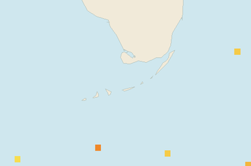 Satellite floating-algae map near Florida Keys, Sep 2022 (opens full map image in a new tab)