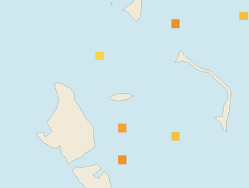 Satellite floating-algae map near Nassau and Cable Beach, Sep 2022 (opens full map image in a new tab)