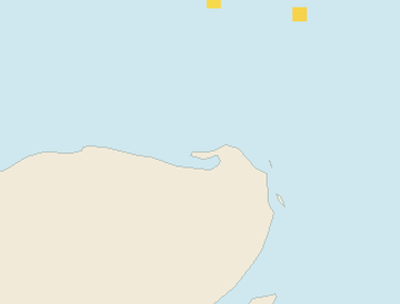 Satellite floating-algae map near Isla Holbox, Oct 2022 (opens full map image in a new tab)
