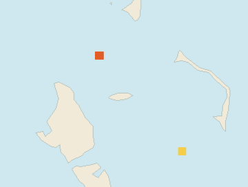 Satellite floating-algae map near Nassau and Cable Beach, Oct 2022 (opens full map image in a new tab)