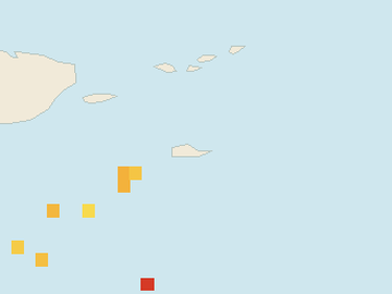 Satellite floating-algae map near St. Croix, Oct 2022 (opens full map image in a new tab)
