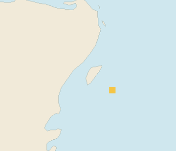 Satellite floating-algae map near Cozumel (west coast), Nov 2022 (opens full map image in a new tab)