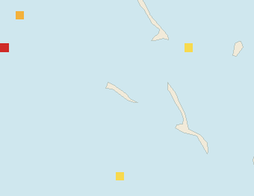 Satellite floating-algae map near Great Exuma, Nov 2022 (opens full map image in a new tab)
