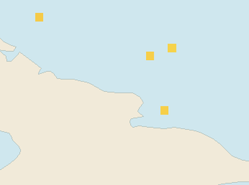 Satellite floating-algae map near Guardalavaca, Nov 2022 (opens full map image in a new tab)