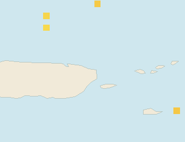 Satellite floating-algae map near Luquillo, Nov 2022 (opens full map image in a new tab)