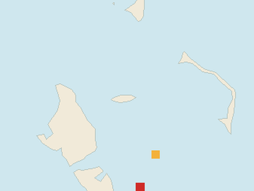 Satellite floating-algae map near Nassau and Cable Beach, Nov 2022 (opens full map image in a new tab)