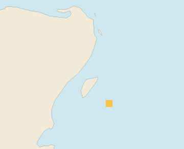 Satellite floating-algae map near Playa del Carmen, Nov 2022 (opens full map image in a new tab)