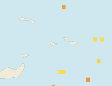 Satellite floating-algae map near Providenciales, Nov 2022 (opens full map image in a new tab)