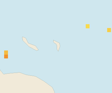 Satellite floating-algae map near Bonaire, Dec 2022 (opens full map image in a new tab)