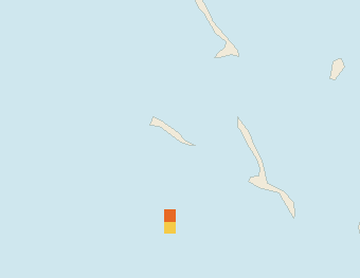 Satellite floating-algae map near Great Exuma, Dec 2022 (opens full map image in a new tab)