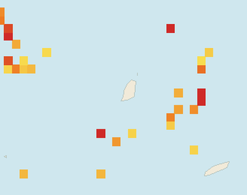 Satellite floating-algae map near Grand Anse, Dec 2022 (opens full map image in a new tab)