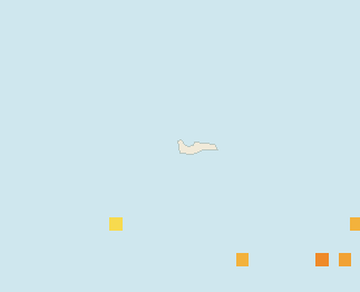 Satellite floating-algae map near Grand Cayman (Seven Mile Beach), Jan 2023 (opens full map image in a new tab)