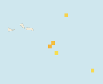 Satellite floating-algae map near Grand Turk, Jan 2023 (opens full map image in a new tab)