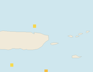 Satellite floating-algae map near Luquillo, Jan 2023 (opens full map image in a new tab)