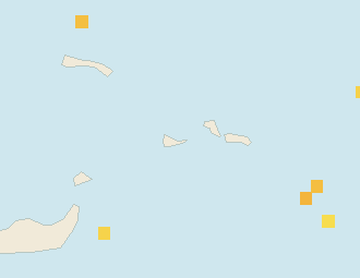 Satellite floating-algae map near Providenciales, Jan 2023 (opens full map image in a new tab)